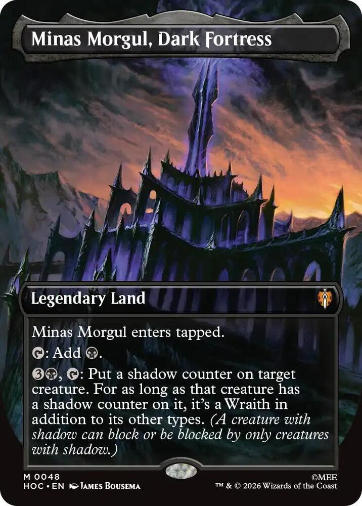Minas Morgul, Dark Fortress (Borderless)