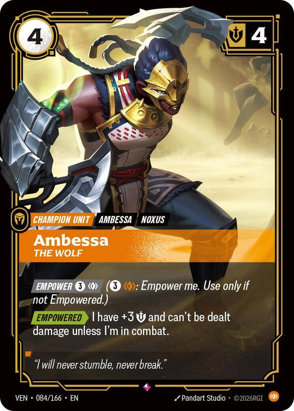 Ambessa - The Wolf - Riftbound: League of Legends TCG