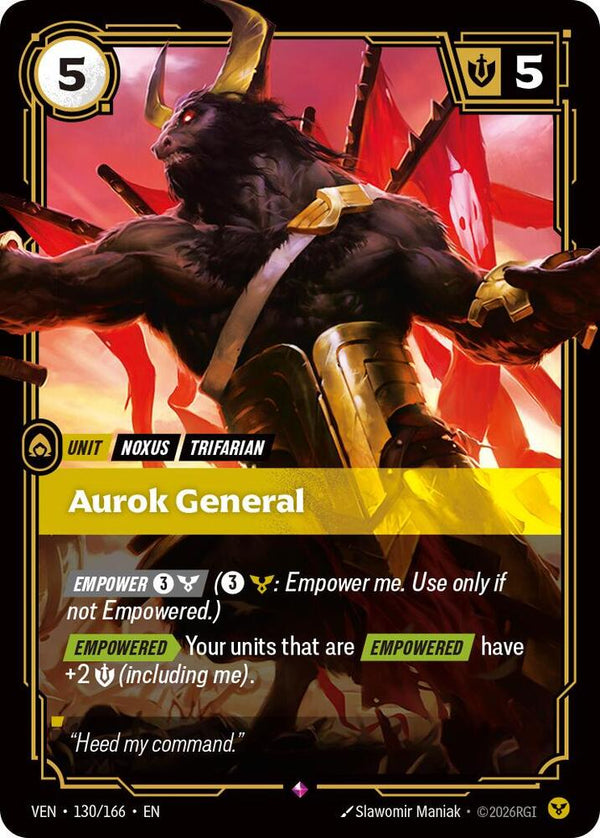 Aurok General - Riftbound: League of Legends TCG