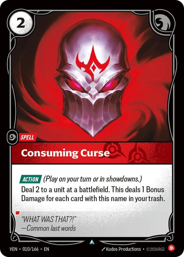 Consuming Curse - Riftbound: League of Legends TCG