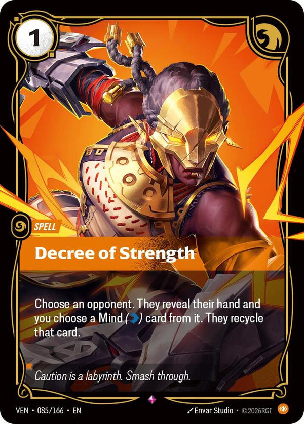 Decree of Strength - Riftbound: League of Legends TCG