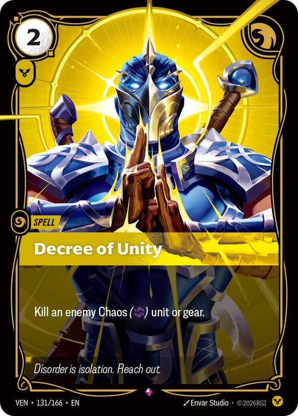 Decree of Unity - Riftbound: League of Legends TCG