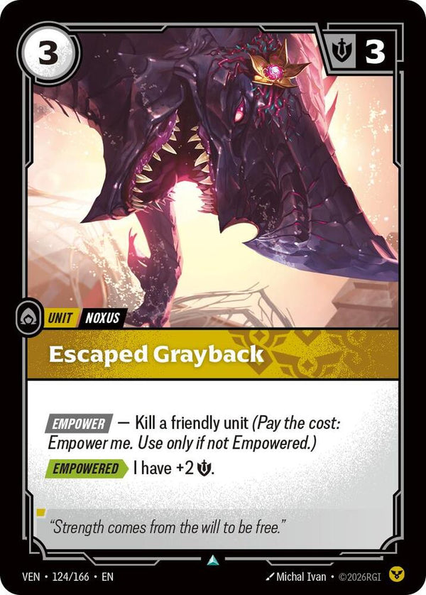 Escaped Grayback - Riftbound: League of Legends TCG