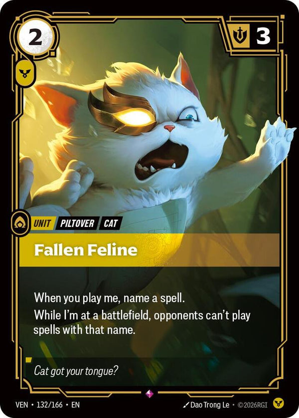 Fallen Feline - Riftbound: League of Legends TCG