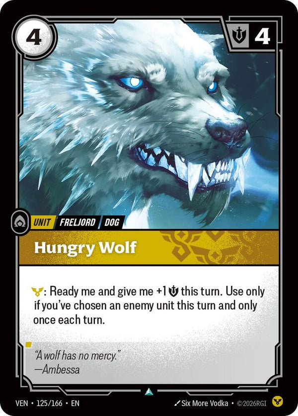 Hungry Wolf - Riftbound: League of Legends TCG