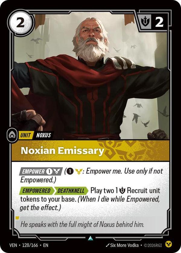 Noxian Emissary - Riftbound: League of Legends TCG