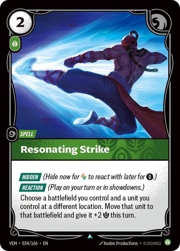 Resonating Strike - Riftbound: League of Legends TCG