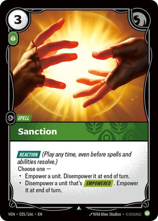 Sanction - Riftbound: League of Legends TCG