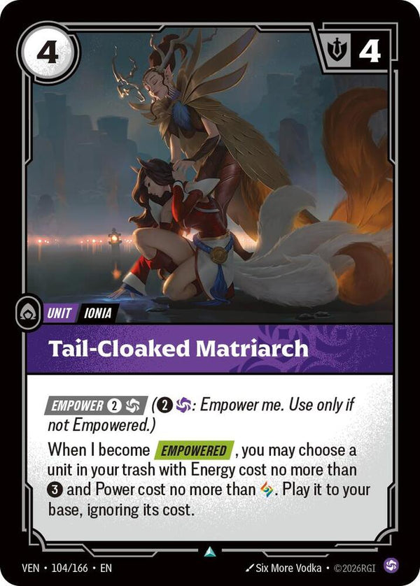 Tail-Cloaked Matriarch - Riftbound: League of Legends TCG