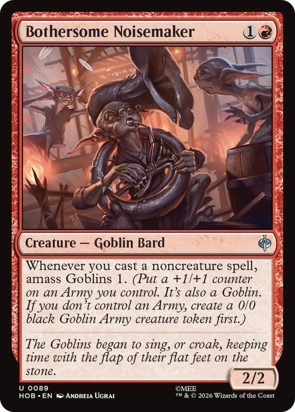 Bothersome Noisemaker - Magic: The Gathering