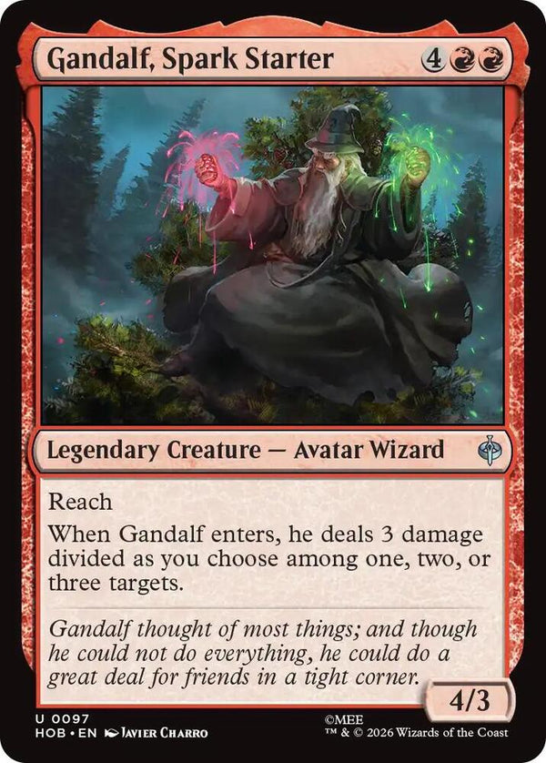Gandalf, Spark Starter - Magic: The Gathering