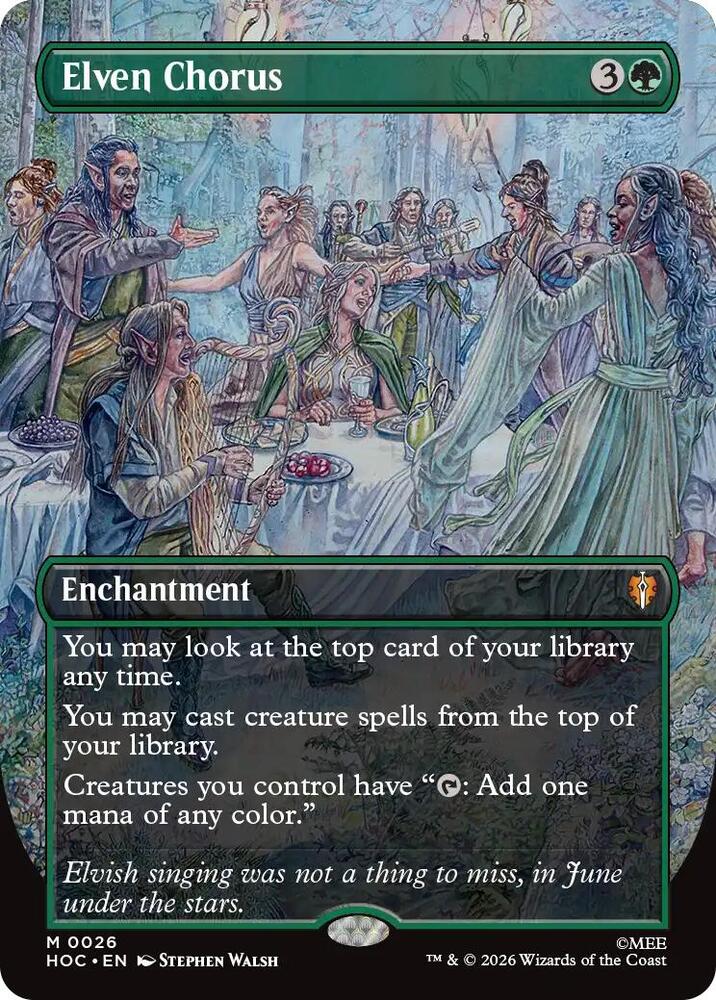 Elven Chorus (Borderless)