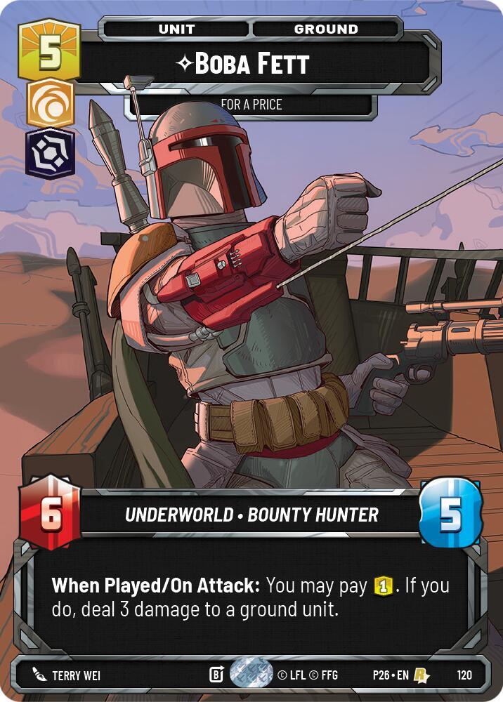 Boba Fett - For a Price (Participation)