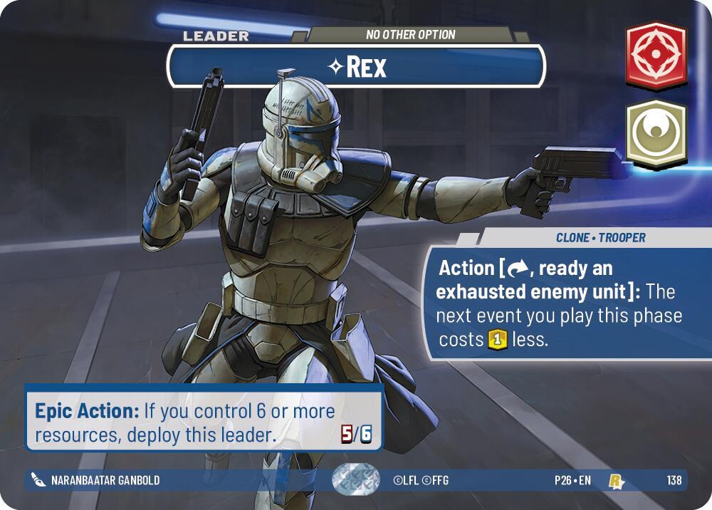 Rex - No Other Option (Prize Wall)
