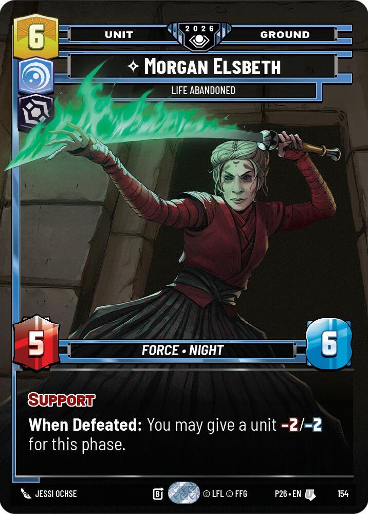 Morgan Elsbeth - Life Abandoned (Prize Wall) (Foil)