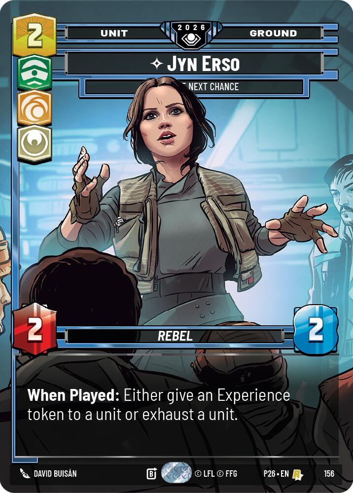Jyn Erso - Take the Next Chance (Prize Wall) (Foil)