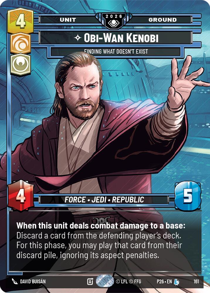 Obi-Wan Kenobi - Finding What Doesn't Exist (Prize Wall) (Foil)xist