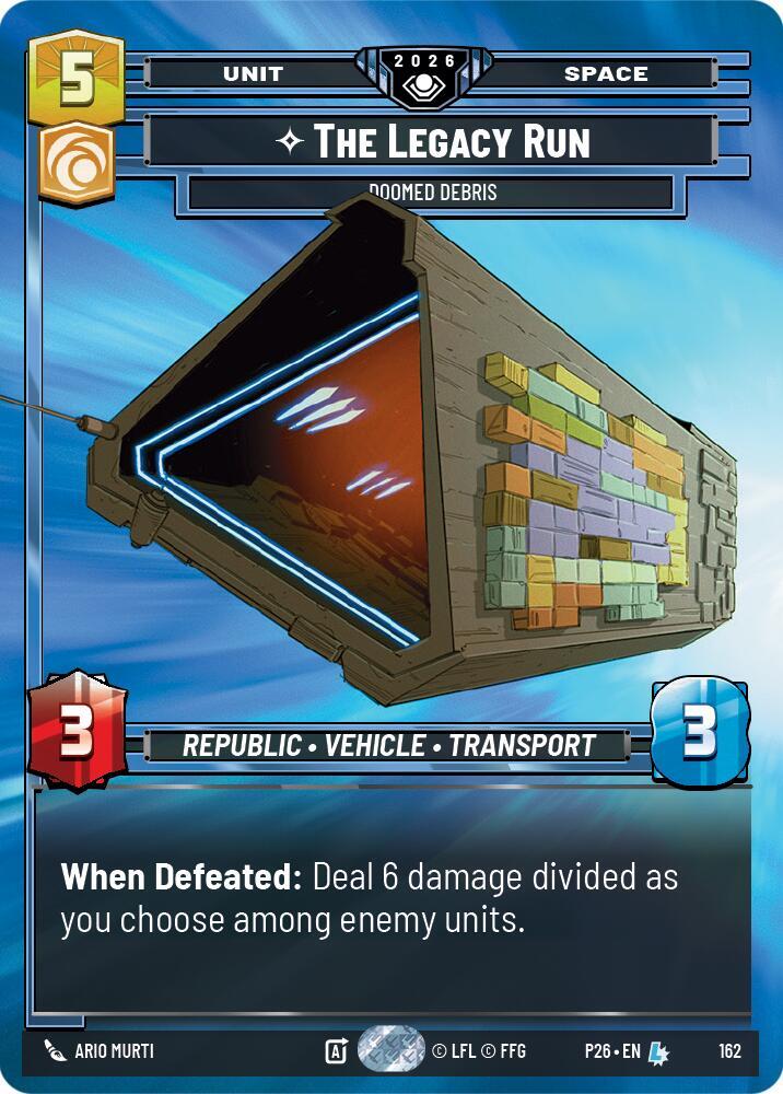 The Legacy Run - Doomed Debris (Prize Wall) (Foil)