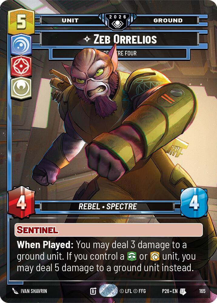 Zeb Orellios - Spectre Four