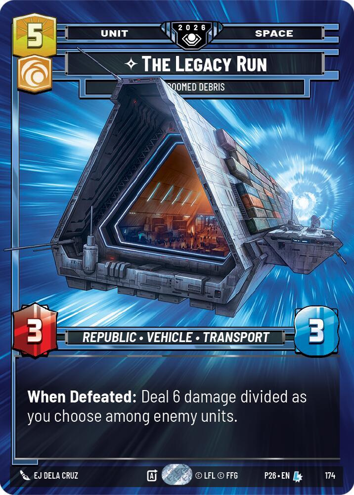 The Legacy Run - Doomed Debris