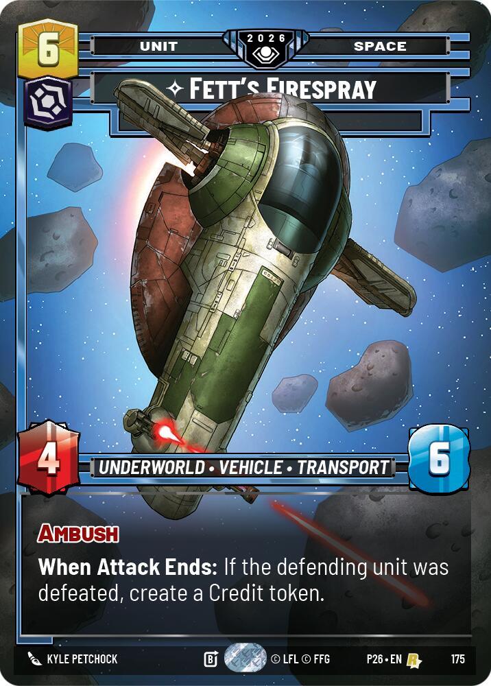 Fett's Firespray - In Pursuit