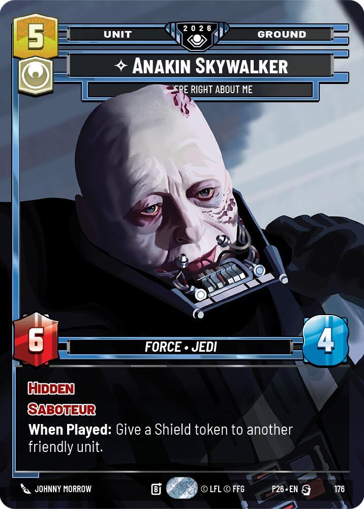 Anakin Skywalker - You Were Right About Me