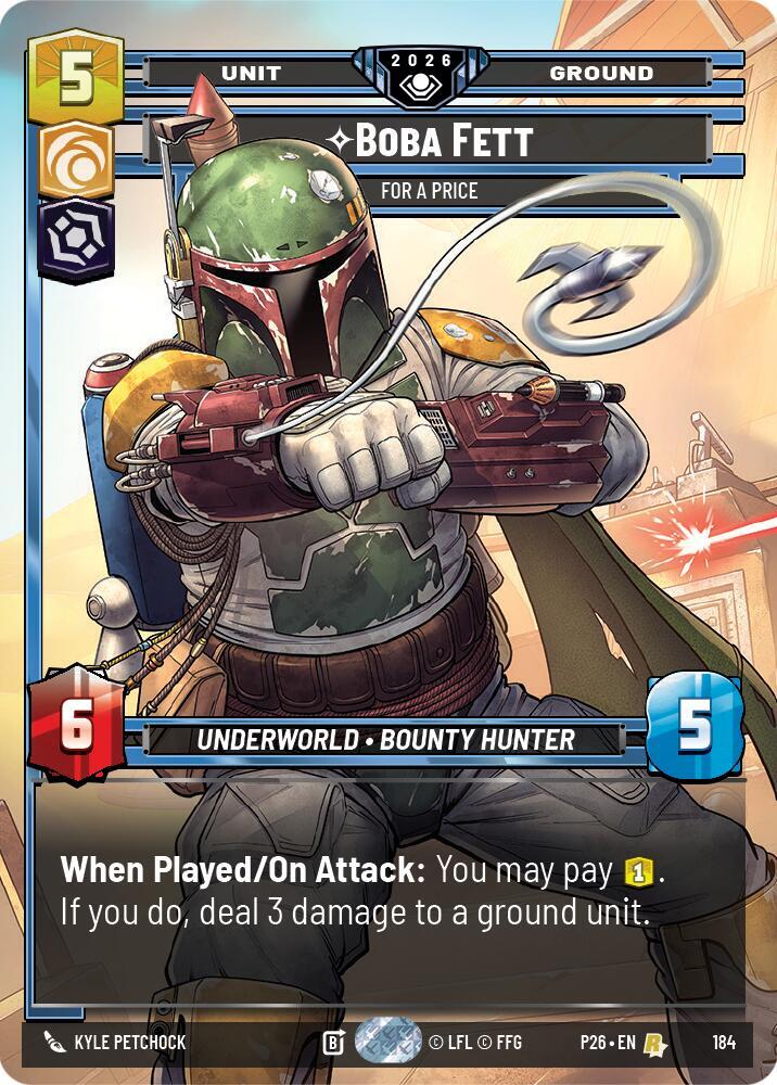 Boba Fett - For a Price
