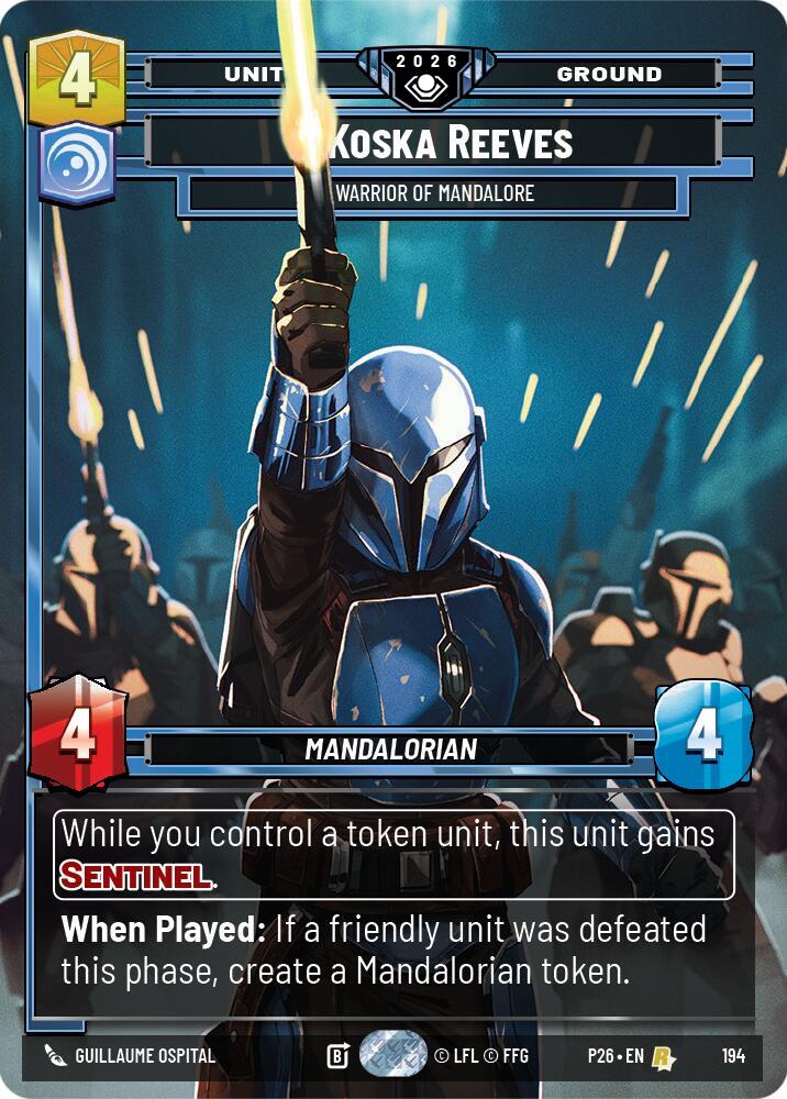 Koska Reeves - Warrior of Mandalore