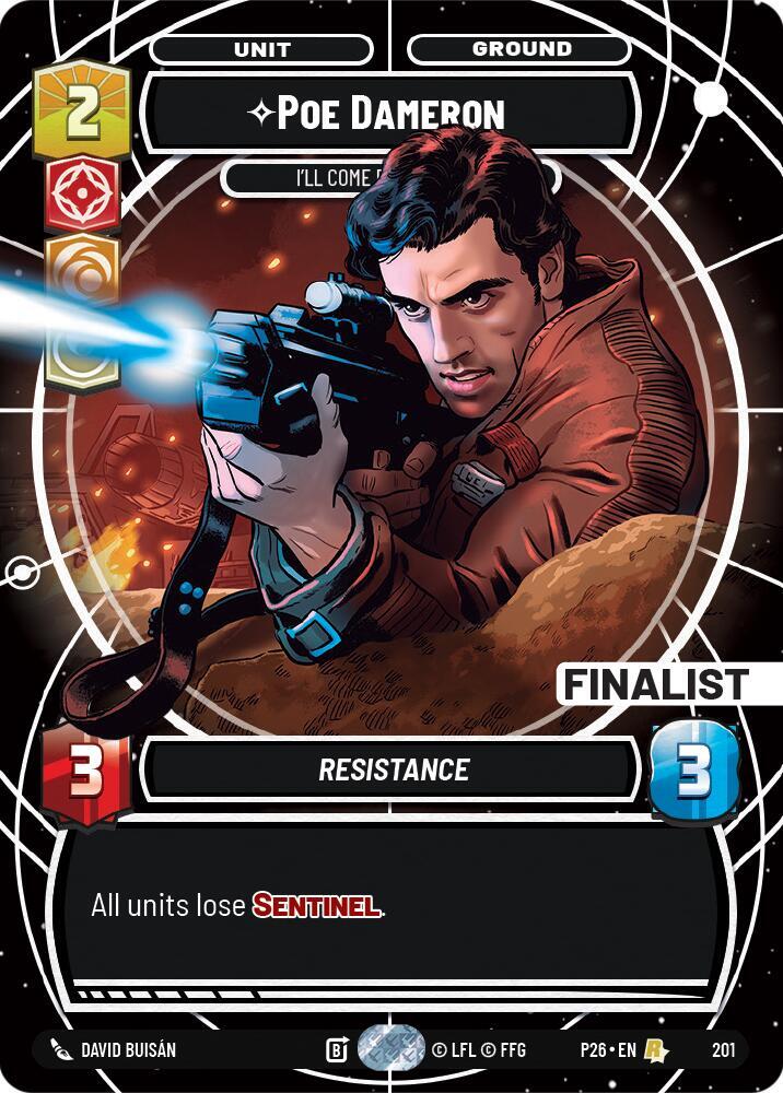 Poe Dameron - I'll Come Back For You (Finalist)