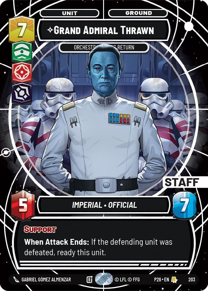 Grand Admiral Thrawn - Orchestrating His Return (Staff)