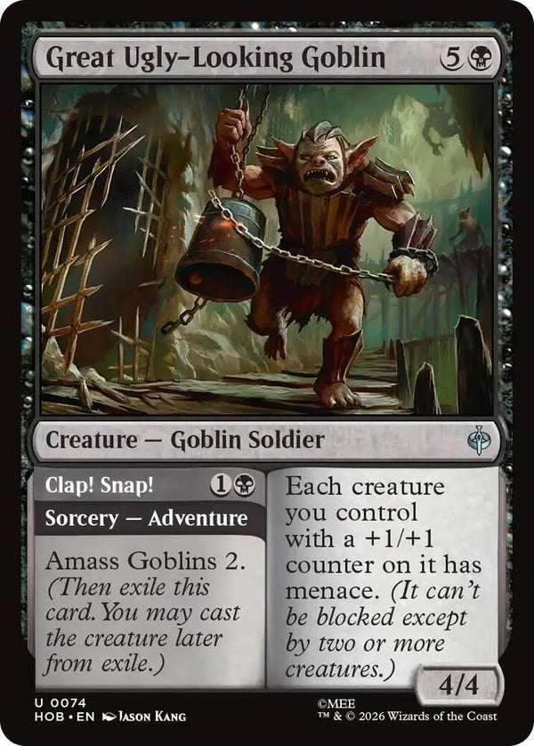 Great Ugly-Looking Goblin - Magic: The Gathering