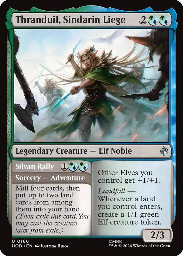 Thranduil, Sindarin Liege - Magic: The Gathering
