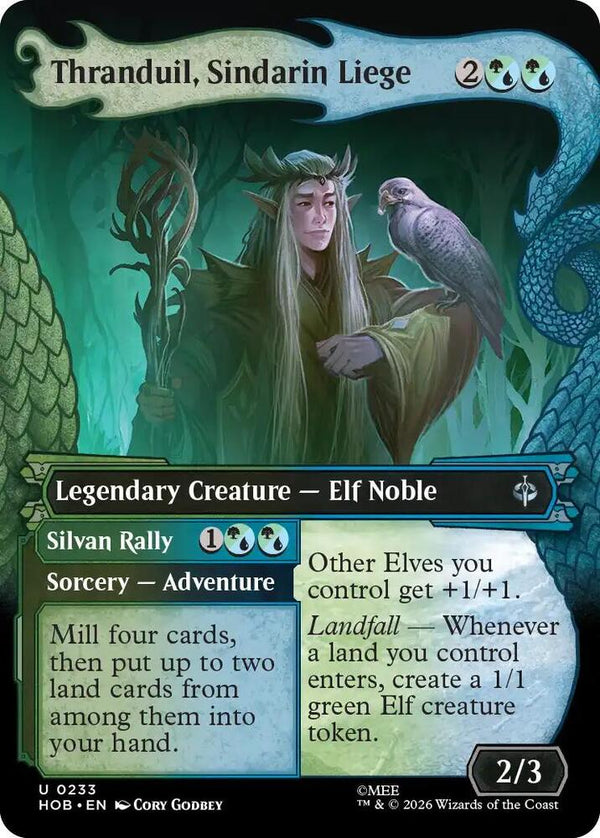 Thranduil, Sindarin Liege (Showcase) - Magic: The Gathering
