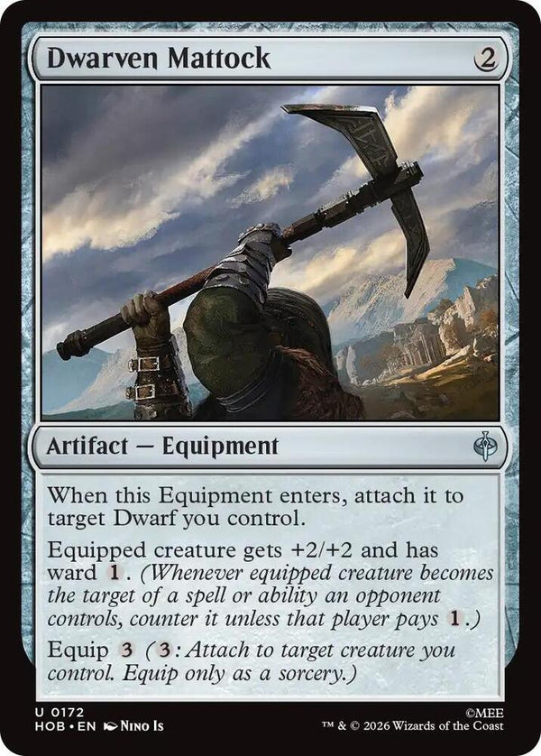 Dwarven Mattock - Magic: The Gathering