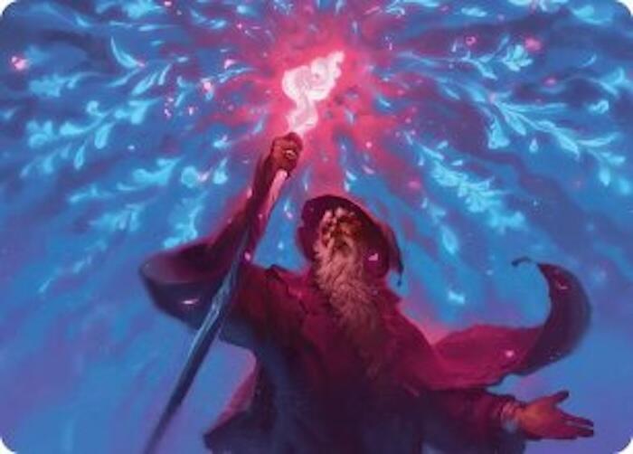 Wizard's Staff Art Card