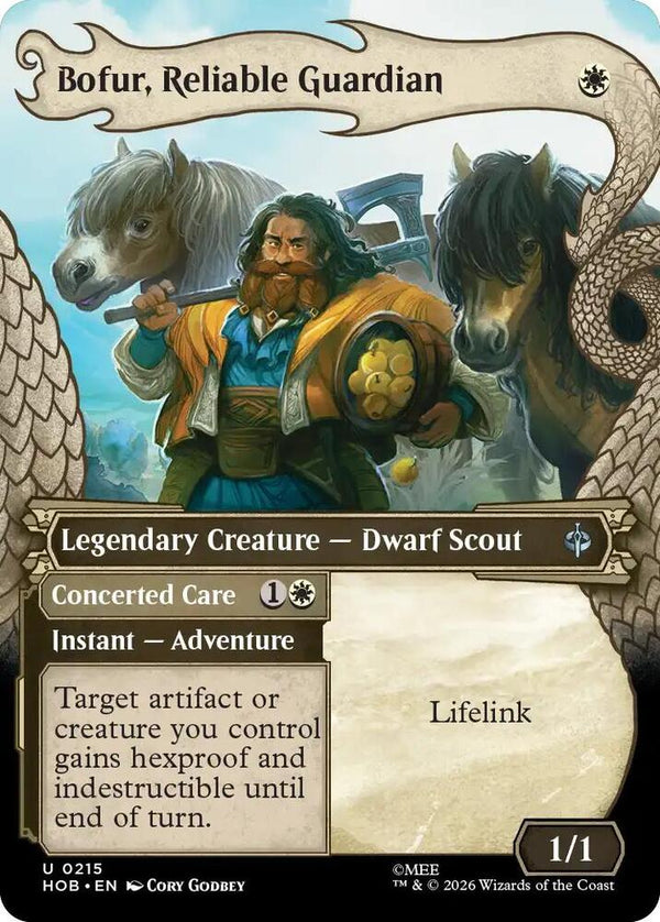 Bofur, Reliable Guardian (Showcase) - Magic: The Gathering