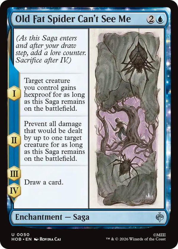 Old Fat Spider Can't See Me - Magic: The Gathering