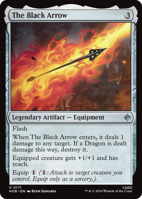 The Black Arrow - Magic: The Gathering
