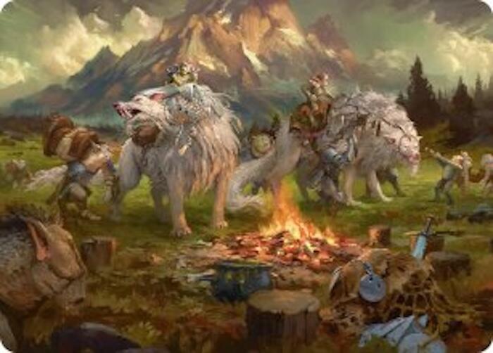 Mount Gundabad Mobilizes Art Card