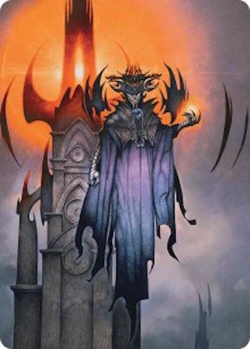 Sauron, the Lidless Eye Art Card