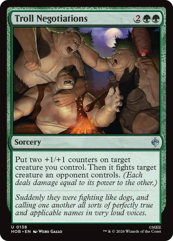 Troll Negotiations - Magic: The Gathering