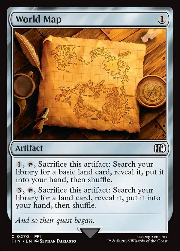 World Map - Magic: The Gathering