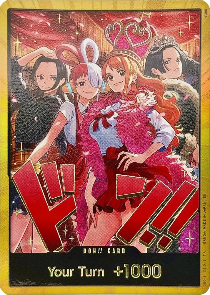 DON!! Card (Heroines Special Set) (Gold)