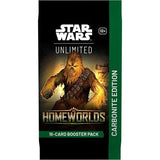 Star Wars Unlimited: Homeworlds - Carbonite Booster Pack - Fantasy Flight Games
