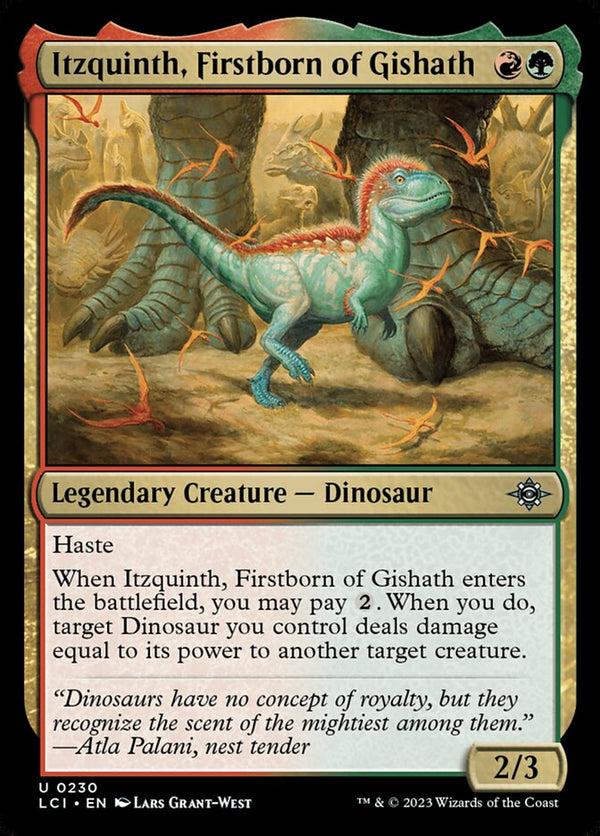 Itzquinth, Firstborn of Gishath - Magic: The Gathering