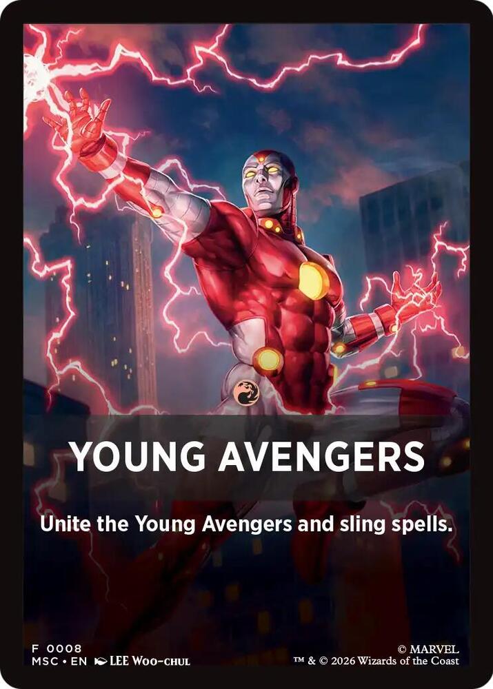 Young Avengers Theme Card (0008)