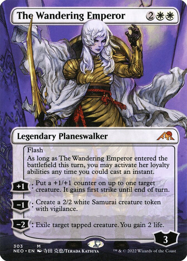 The Wandering Emperor (Borderless) - Magic: The Gathering
