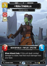 Hera Syndulla -  Renegade General (Sector and Regional Promos: Season 2 14) - Star Wars Unlimited