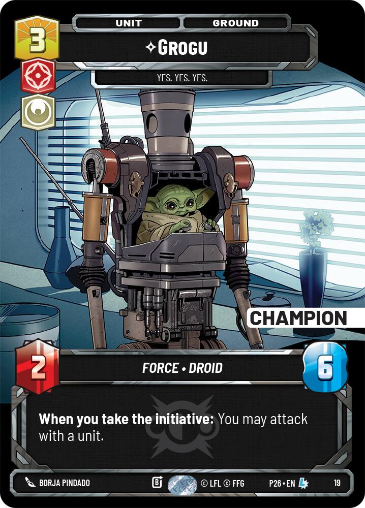 Grogu -  Yes. Yes. Yes. (Champion)