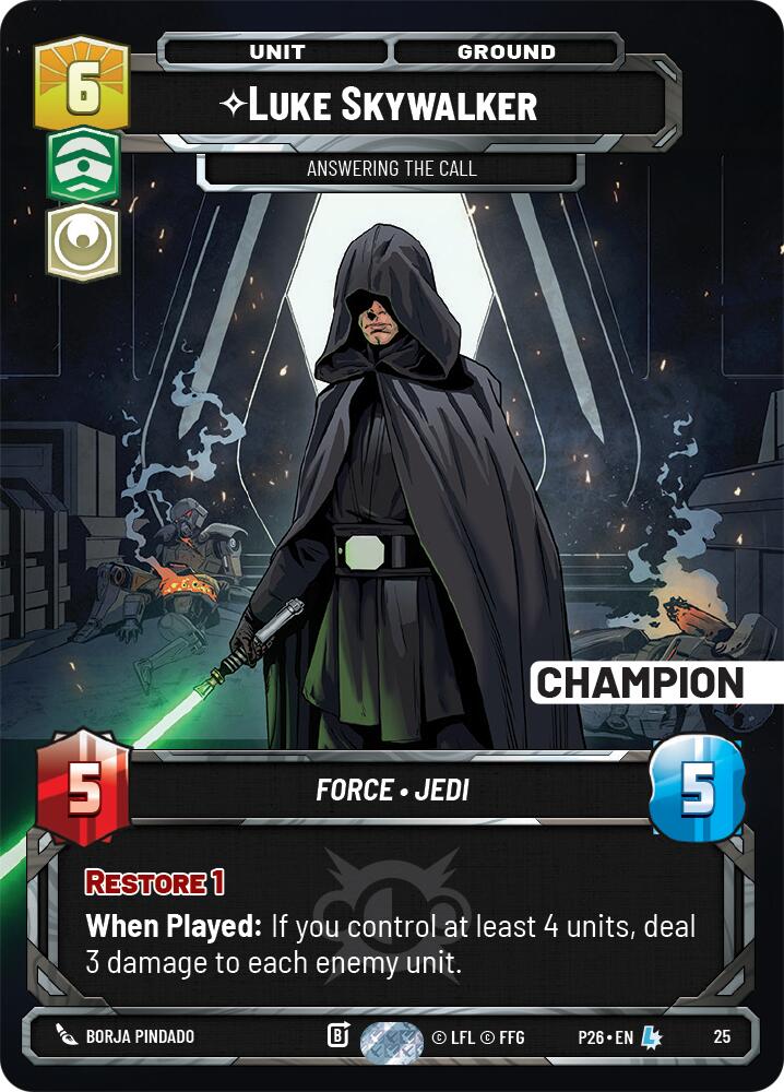 Luke Skywalker -  Answering the Call (Champion)